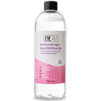 Nachfüllbare Flasche mit 750ml Reinigungsflüssigkeit für Brillen – passend für EyeAm Spraysysteme, umweltfreundlich und ergiebig