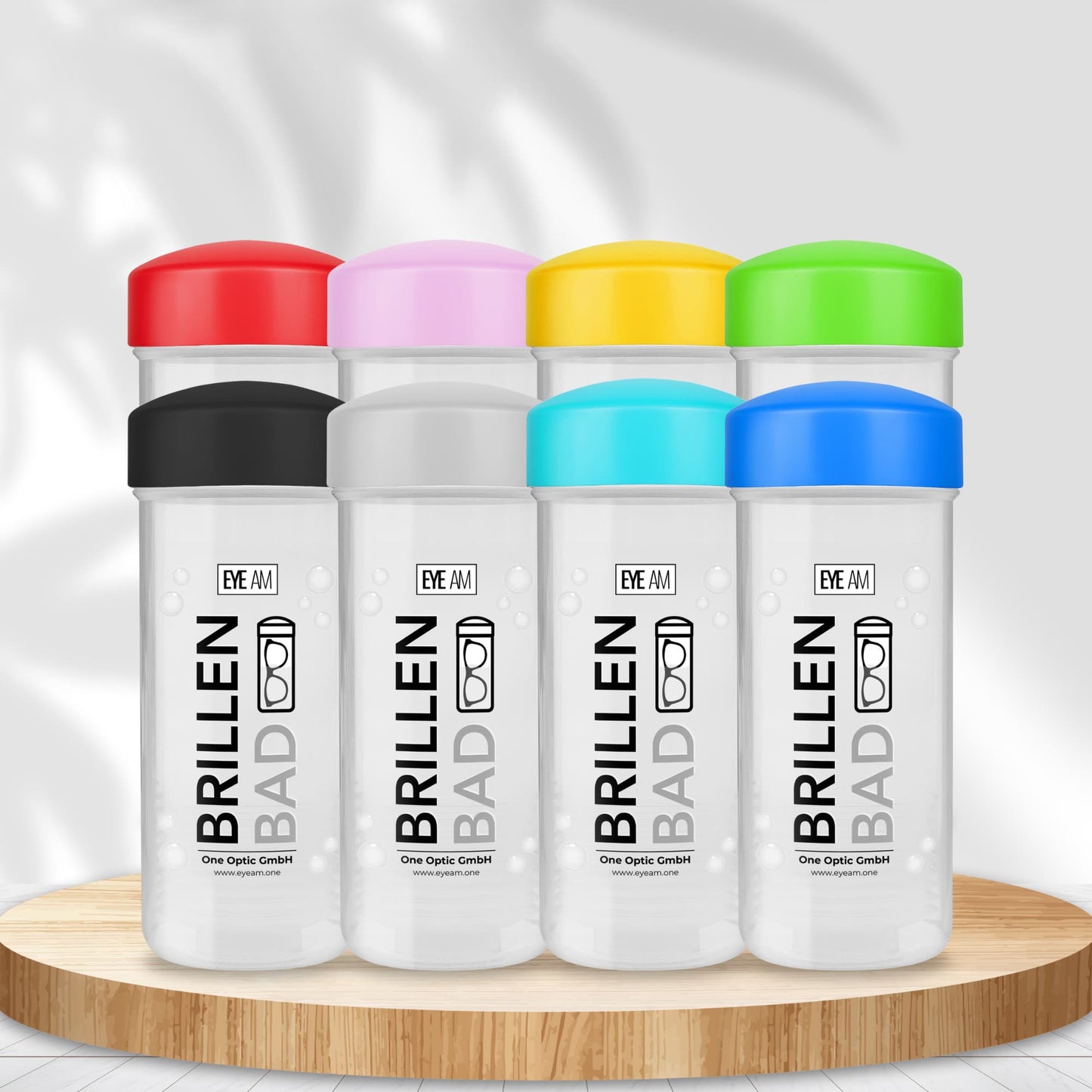 Freiblick Brillenbad - Brillenbad mit Spezialreiniger &amp; Mikrofasertuch – für sanfte, porentiefe Reinigung von Brillen. Ideal für Zuhause &amp; unterwegs.