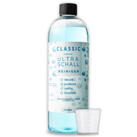 Reinigen Sie Brillen, Sonnenbrillen, Schmuck und Uhren gründlich und schonend mit unserem Classic Ultraschallreiniger Konzentrat. Hautfreundlich, alkoholfrei und universell einsetzbar.