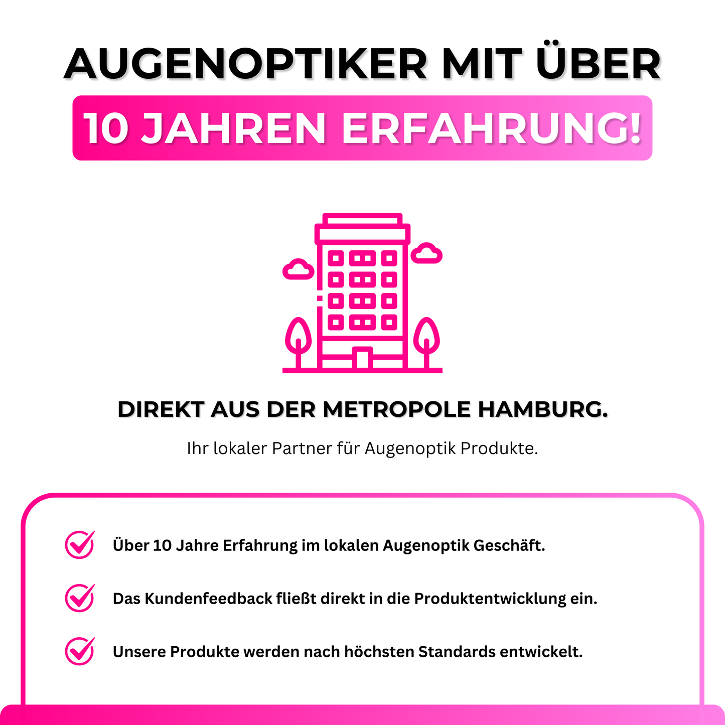 Das EyeAm Brillenbad Set basiert auf Erfahrung aus der Augenoptik. Entwickelt für gründliche, streifenfreie Reinigung und den Schutz empfindlicher Brillengläser im Alltag.