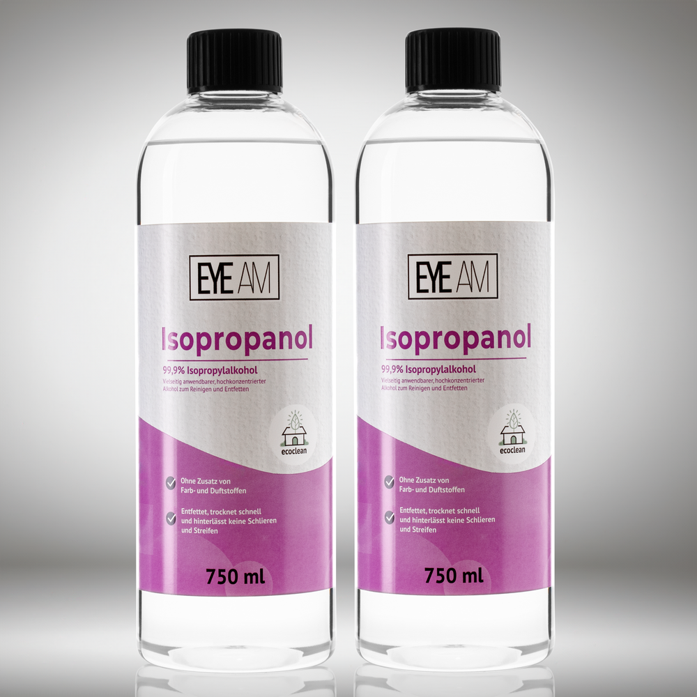 
                  
                    Isopropanol IPA 99,9% – Reinigungsalkohol für Küche & Haushalt
                  
                
